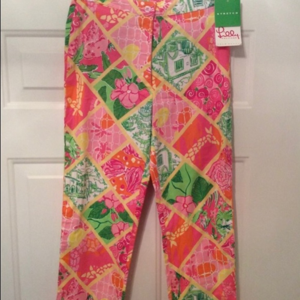 🆕NEW--LILLY PULITZER PANTS--BEAUTIFUL--NWT - Picture 5 of 6